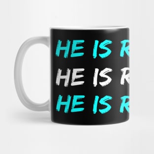 He Is Risen Cool Inspirational Easter Christian Mug
